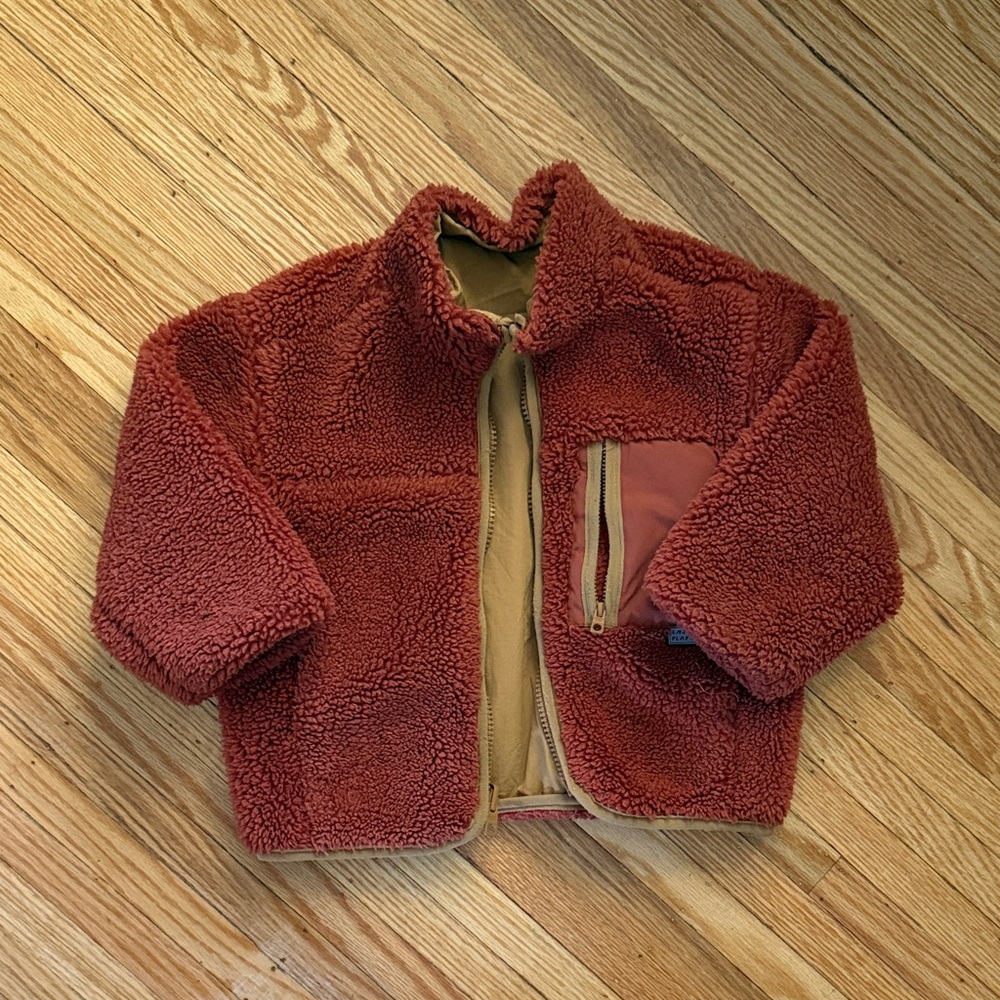 Zara Kids Sherpa reversible Jacket